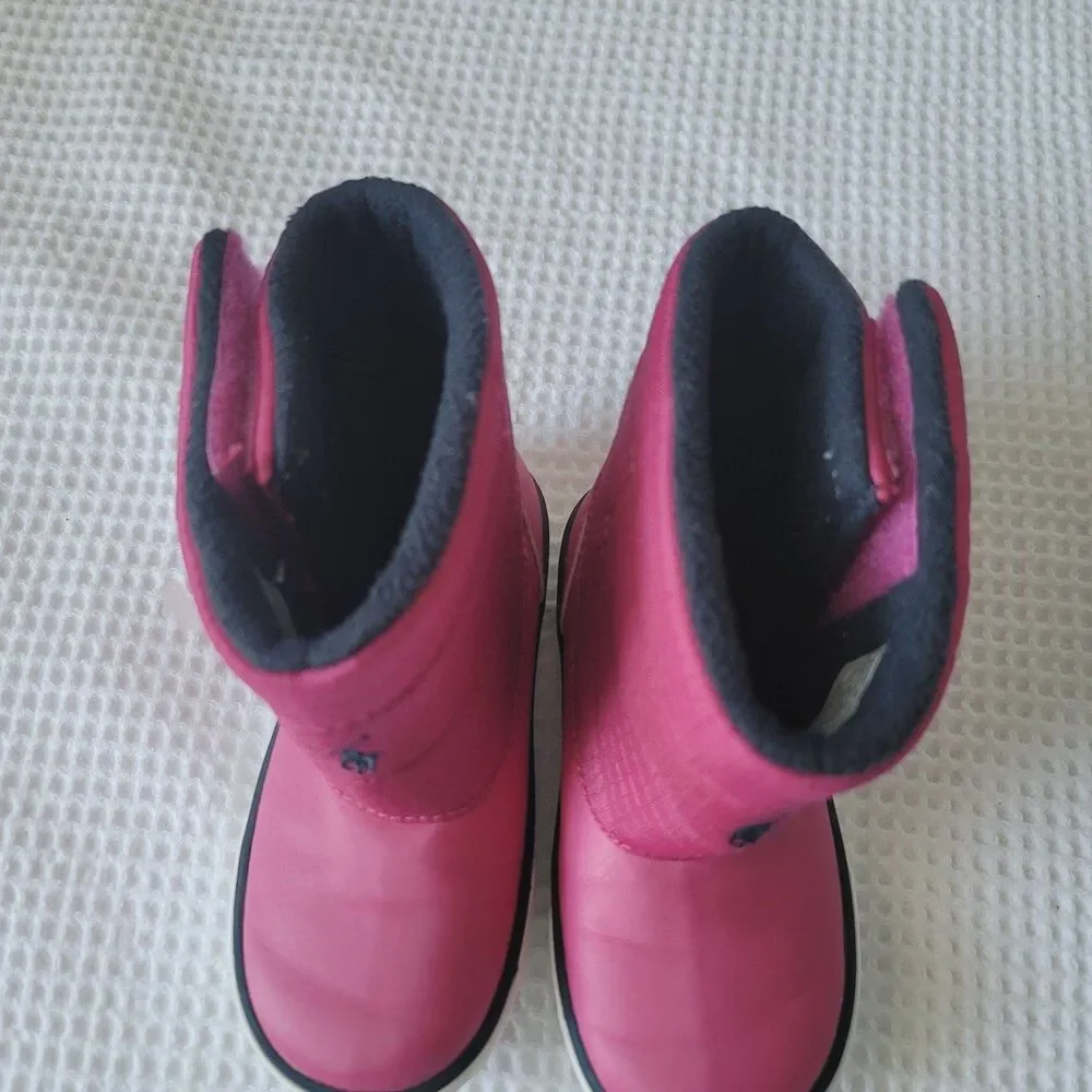 Polo Ralph Lauren Toddler Girls lined boots shoes size 9